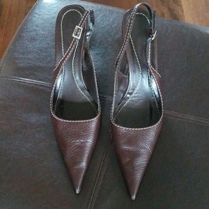 Zara Brown Dress Shoe